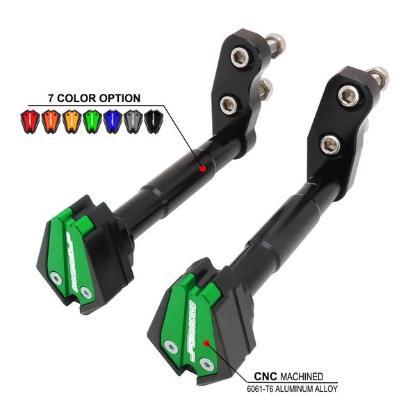 motorcycle cnc front fender anti crash pad falling protection frame slider guard for z250 z300 z 250 300 2013-2020
motorcycle cnc front fender anti crash pad falling protection frame slider guard for z250 z300 z 250 300 2013-2020