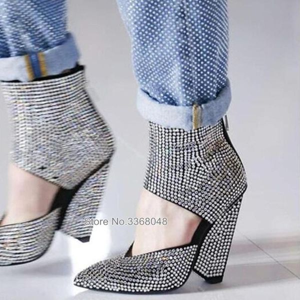 2020 fashion bling rhinestone studded sandal boots high heels women transparent wedges pumps female t-stage sandalia feminina, Black
2020 fashion bling rhinestone studded sandal boots high heels women transparent wedges pumps female t-stage sandalia feminina, Black