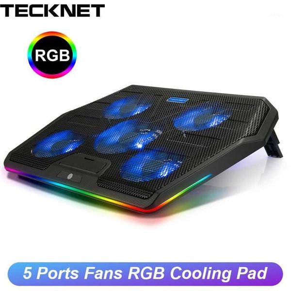 tecknet lapcooling stand 2-usb port with 5 fans cooling pad for lapheat dissipation skidproof pad cooler stand1
tecknet lapcooling stand 2-usb port with 5 fans cooling pad for lapheat dissipation skidproof pad cooler stand1