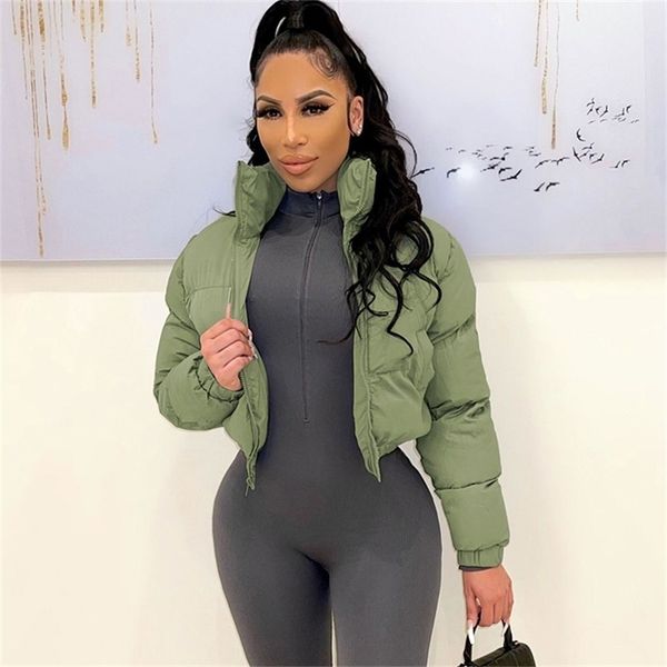 women short puffer jacket cotton-padded thick warm parkas zip winter bubble coat casual korean fashion harajuku street outfits 211216, Black
women short puffer jacket cotton-padded thick warm parkas zip winter bubble coat casual korean fashion harajuku street outfits 211216, Black
