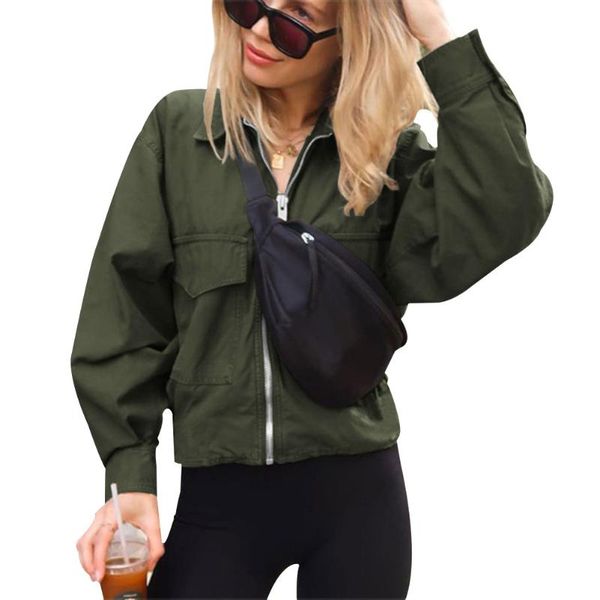 jackets women long sleeve large pockets jackets coat solid color casual -mx8, Black;brown
jackets women long sleeve large pockets jackets coat solid color casual -mx8, Black;brown