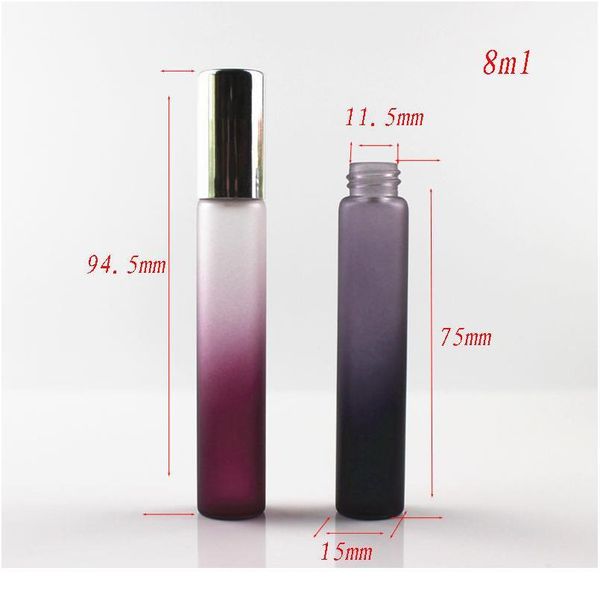50pcs/lot 10ml roll on glass bottle black / purple thin glass roll-on vials 10cc essential oil roller perfumes sampl qylkaf
50pcs/lot 10ml roll on glass bottle black / purple thin glass roll-on vials 10cc essential oil roller perfumes sampl qylkaf