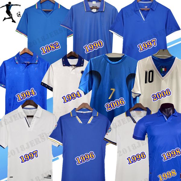 r. baggio 1994 1996 ita national retro soccer jerseys 94 98 06 maldini zola vintage 82 90 96 totti del piero home away classic football shir, Black;yellow
r. baggio 1994 1996 ita national retro soccer jerseys 94 98 06 maldini zola vintage 82 90 96 totti del piero home away classic football shir, Black;yellow