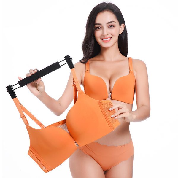 front closure bra wireless push up thin cup soft underwear brassiere female beauty back bralette cup size 40d 90d 48d 110d 201202, Red;black
front closure bra wireless push up thin cup soft underwear brassiere female beauty back bralette cup size 40d 90d 48d 110d 201202, Red;black