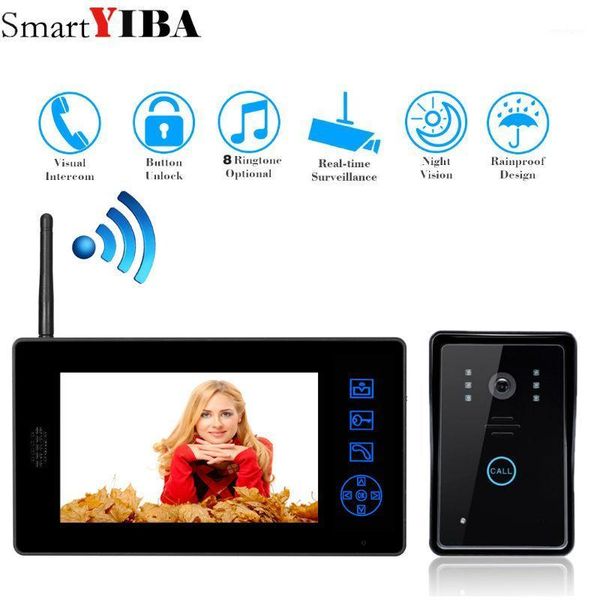 smartyiba 7" color video door phone wireless video intercom door intercom doorphone ir night vision camera doorbell kit1
smartyiba 7" color video door phone wireless video intercom door intercom doorphone ir night vision camera doorbell kit1