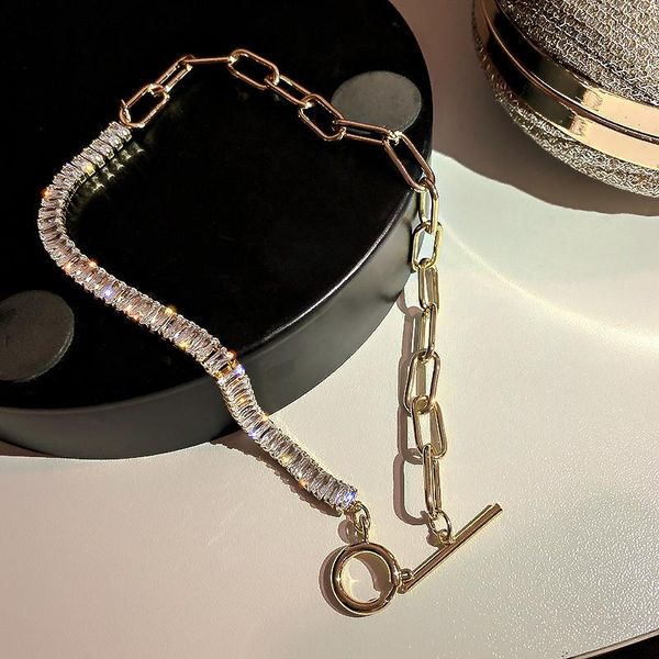 fflacell 2021 korea fashion zircon crystal choker necklaces for women geometric rhinestone necklaces statement jewelry gifts, Golden;silver
fflacell 2021 korea fashion zircon crystal choker necklaces for women geometric rhinestone necklaces statement jewelry gifts, Golden;silver