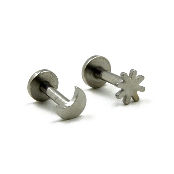 bog-moon sun stainless steel monroe labret lip bar ring earring push fit 16g thread piercing body jewelry q sqcqqc, Silver
bog-moon sun stainless steel monroe labret lip bar ring earring push fit 16g thread piercing body jewelry q sqcqqc, Silver