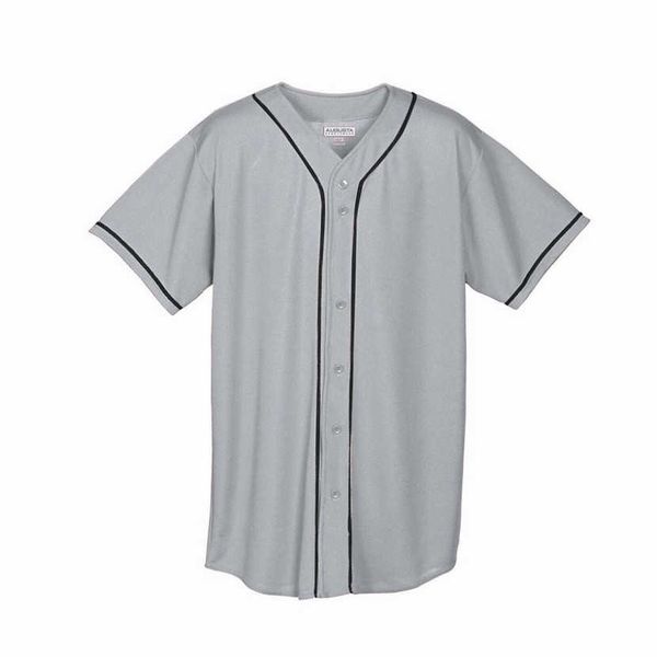 135456454 blank custom baseball jersey men women size s-3xl white button down pullover, Blue;black
135456454 blank custom baseball jersey men women size s-3xl white button down pullover, Blue;black