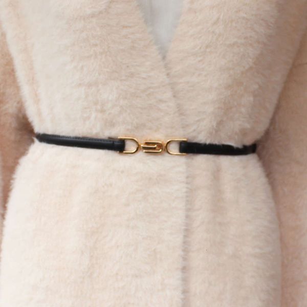 versatile sweater women's cool dress coat belt leather slim fashion waist, Black;brown
versatile sweater women's cool dress coat belt leather slim fashion waist, Black;brown