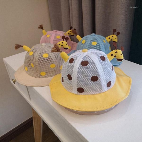 boys/girls cotton baby hat sunscreen summer mesh breathable cute giraffe sun hat fisherman newborn pgraphy props gif1, Yellow
boys/girls cotton baby hat sunscreen summer mesh breathable cute giraffe sun hat fisherman newborn pgraphy props gif1, Yellow