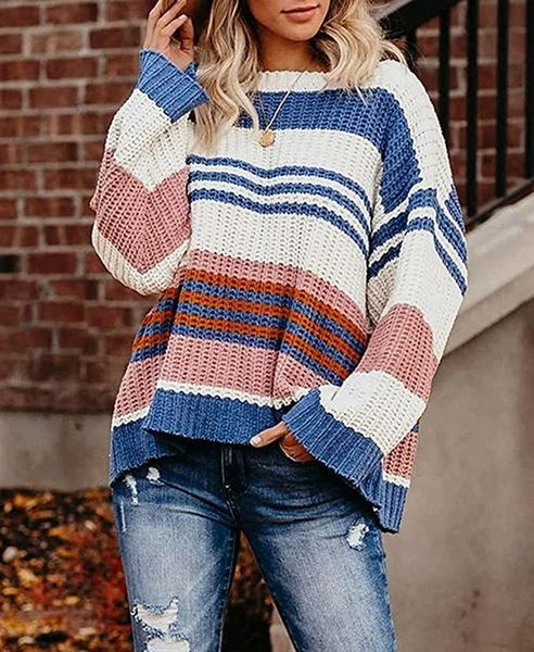 stitching loose one-word sweater sweater women fashion long sleeve color block ladies stylish knitwear sweaters for women, White;black
stitching loose one-word sweater sweater women fashion long sleeve color block ladies stylish knitwear sweaters for women, White;black