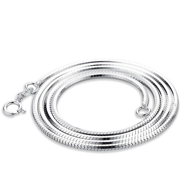 50 cm 20 inches men necklace sterling silver 1.5mm snake chain solid 925 necklace white gold color
50 cm 20 inches men necklace sterling silver 1.5mm snake chain solid 925 necklace white gold color