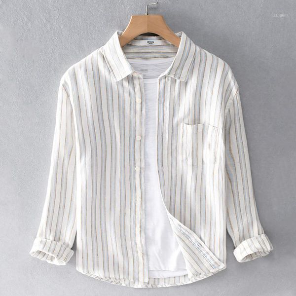 2020 spring new plaid linen shirt men stand collar loose leisure shirts for men fashion long-sleeved brand shirt mens chemise1, White;black
2020 spring new plaid linen shirt men stand collar loose leisure shirts for men fashion long-sleeved brand shirt mens chemise1, White;black