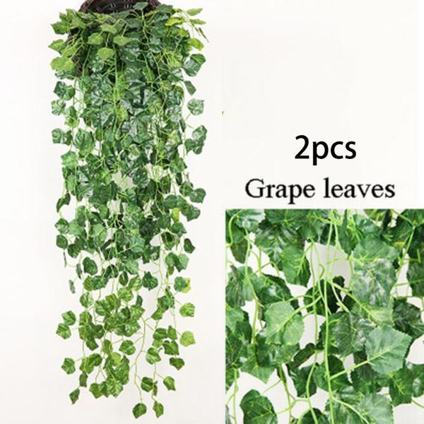 decorative flowers & wreaths 2pcs artificial ivy leaf trailing vine fake foliage flower hanging garland plant 90cm green leaves wedding,part
decorative flowers & wreaths 2pcs artificial ivy leaf trailing vine fake foliage flower hanging garland plant 90cm green leaves wedding,part