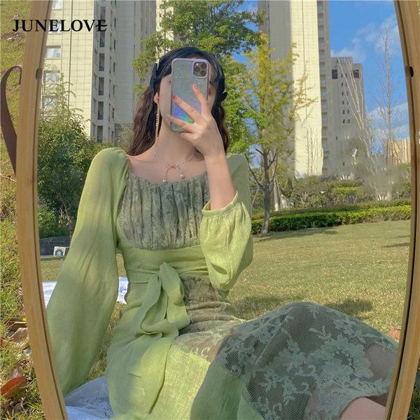 junelove fairy vintage dress elegant long sleeve square collar dress female spring floral maxi franch style boho vestidos, Black;gray
junelove fairy vintage dress elegant long sleeve square collar dress female spring floral maxi franch style boho vestidos, Black;gray