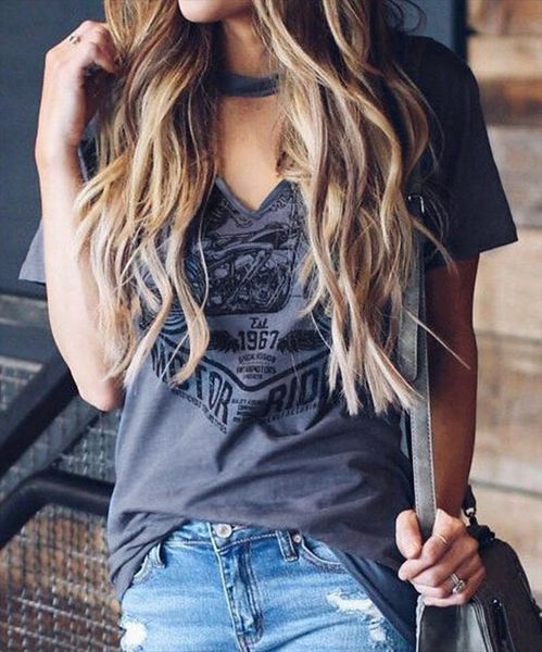 fashion tee for summer 2020 printed v neck t shirt women short sleeve tees t shirt femme imprime lady, White
fashion tee for summer 2020 printed v neck t shirt women short sleeve tees t shirt femme imprime lady, White