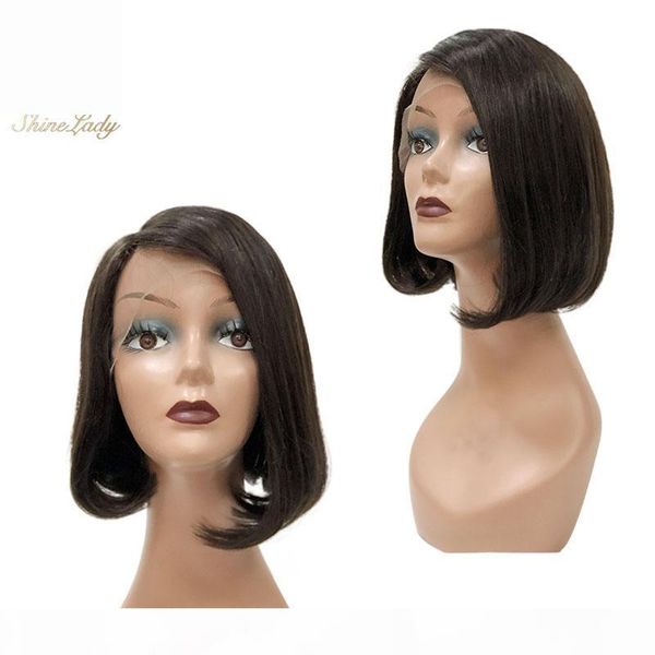 shinelady side part wig human hair lace wigs straight human hair wigs natural color 10 inch brazilian remy curly short wig, Black;brown
shinelady side part wig human hair lace wigs straight human hair wigs natural color 10 inch brazilian remy curly short wig, Black;brown