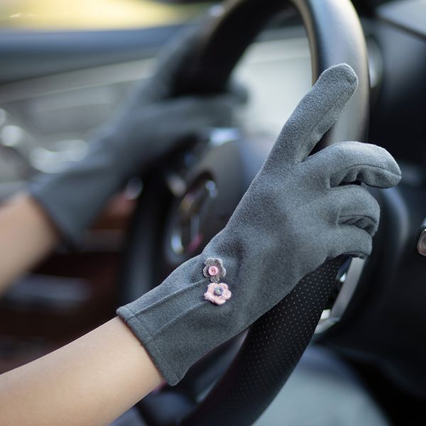 korean version of cute five finger touch screen gloves spring autumn, women' thin plush, versatile and warm for cycling in, Blue;gray
korean version of cute five finger touch screen gloves spring autumn, women' thin plush, versatile and warm for cycling in, Blue;gray