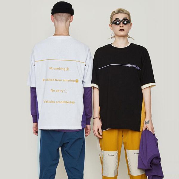 men colour block streetwear & tees short sleeve t shirt o neck summer hip hop shirts kg-650, White;black
men colour block streetwear & tees short sleeve t shirt o neck summer hip hop shirts kg-650, White;black