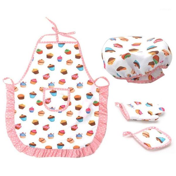 4pcs kids cooking and baking set includes apron for little girls, chef hat, for toddler dress up1
4pcs kids cooking and baking set includes apron for little girls, chef hat, for toddler dress up1