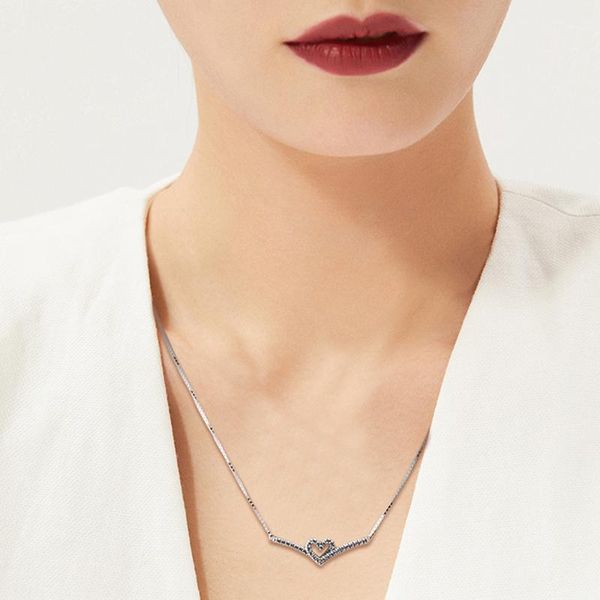 chains necklace 925 sterling silver sparkling wishbone heart collier necklaces for women 2021 valentines day gift n135
chains necklace 925 sterling silver sparkling wishbone heart collier necklaces for women 2021 valentines day gift n135