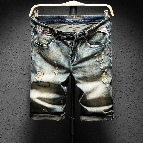 jryej spring new summer and denim shorts men's five-part pants slim fit pantsshorts casual stretch hole beggar casual pants 2zvk, Blue
jryej spring new summer and denim shorts men's five-part pants slim fit pantsshorts casual stretch hole beggar casual pants 2zvk, Blue