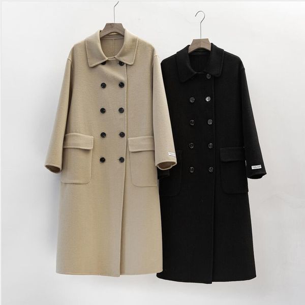 uk women spring coat brown with wool design breast new simple 2020 belt black single yellow rofdm
uk women spring coat brown with wool design breast new simple 2020 belt black single yellow rofdm