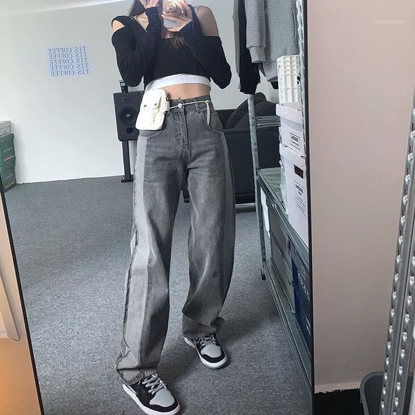 women's jeans pants women korean high waist autumn winter loose casual plus size street denim trousers femme1, Blue
women's jeans pants women korean high waist autumn winter loose casual plus size street denim trousers femme1, Blue
