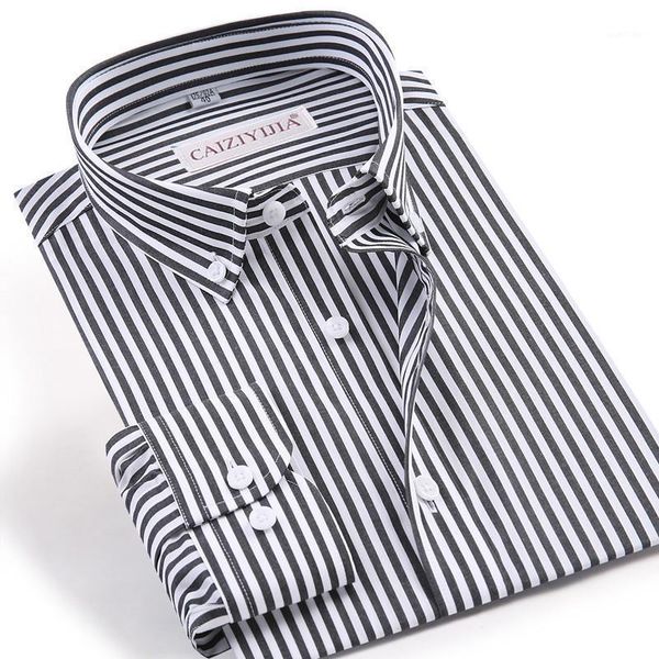 men's long sleeve standard-fit pinpoint striped cotton shirt wrinkle-business casual button down easy-care dress shirts1, White;black
men's long sleeve standard-fit pinpoint striped cotton shirt wrinkle-business casual button down easy-care dress shirts1, White;black
