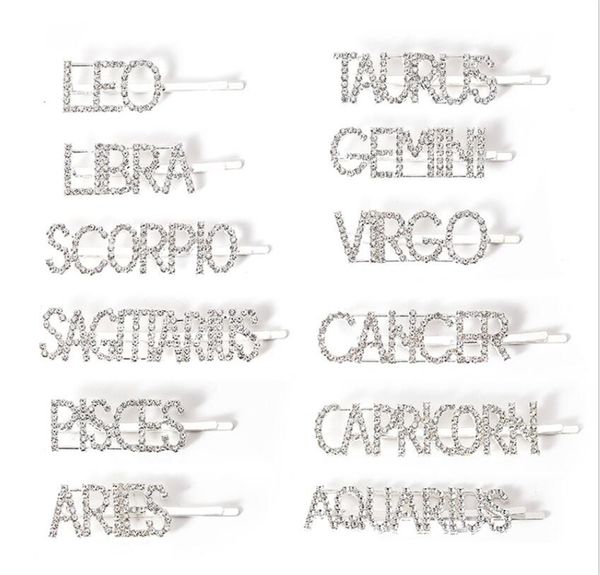 constellation week days hairpins crystal shiny rhinestones word letters hair clips women styling tool hairgrip diamond hair clips, Black;brown
constellation week days hairpins crystal shiny rhinestones word letters hair clips women styling tool hairgrip diamond hair clips, Black;brown