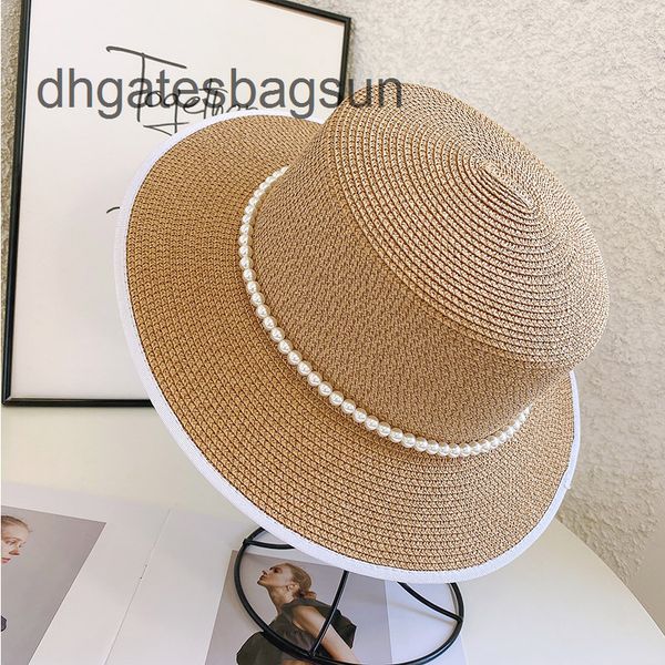 brand cap carves french hepburn style flat hat spring summer outing straw pearl wide brim sunscreen hat women's tide hm7o, Blue;gray
brand cap carves french hepburn style flat hat spring summer outing straw pearl wide brim sunscreen hat women's tide hm7o, Blue;gray