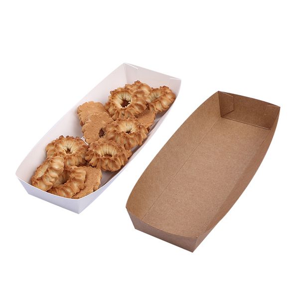disposable kraft paper french fries box eco friendly fried chicken popcorn dessert plate party food package
disposable kraft paper french fries box eco friendly fried chicken popcorn dessert plate party food package