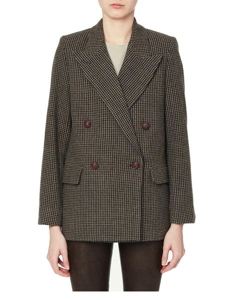 womens blazers red plaid suit autumn and winter women's woolen fabric of double breasted jacket with suit collar, White;black
womens blazers red plaid suit autumn and winter women's woolen fabric of double breasted jacket with suit collar, White;black