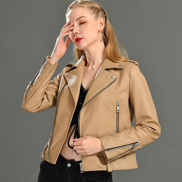 spring genuine leather jacket women fashion real sheepskin coat rivet motorcycle biker jacket female sheep leather coat 201214, Black
spring genuine leather jacket women fashion real sheepskin coat rivet motorcycle biker jacket female sheep leather coat 201214, Black