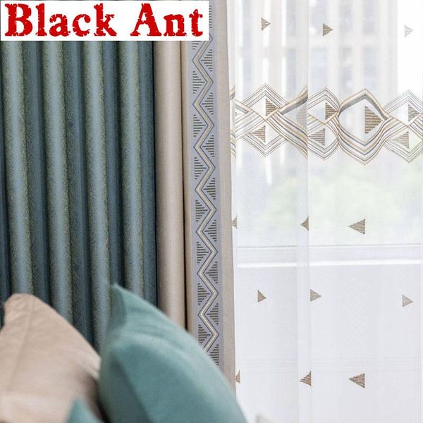 modern solid color thick window curtains light luxury imitation silk fabric stitching geometric jacquard blackout curtains x796h
modern solid color thick window curtains light luxury imitation silk fabric stitching geometric jacquard blackout curtains x796h