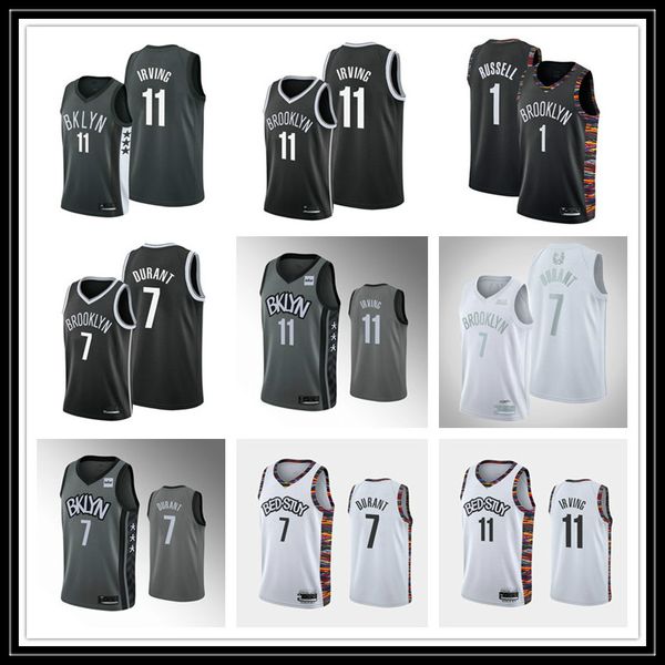 brooklyn nets men kevin durant mvp jersey kyrie irving 2019-20 statement gray jersey d'angelo russell basketball jersey, Black
brooklyn nets men kevin durant mvp jersey kyrie irving 2019-20 statement gray jersey d'angelo russell basketball jersey, Black