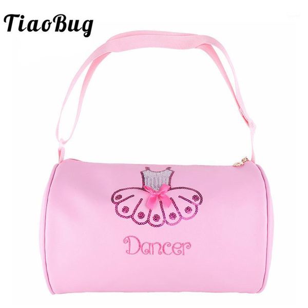 tiaobug cute kids ballet dance bag sequin embroidery dance dress printed hand duffel bag girls school gym sports ballet rucksack1, Black;red
tiaobug cute kids ballet dance bag sequin embroidery dance dress printed hand duffel bag girls school gym sports ballet rucksack1, Black;red