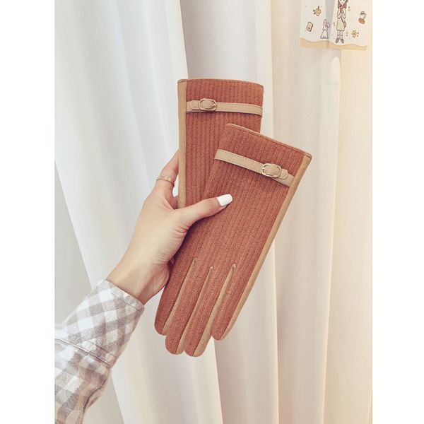 wool gloves girl winter cute knitting with thick suede to keep warm prevent cold wind touch screen driving and cycling students, Blue;gray
wool gloves girl winter cute knitting with thick suede to keep warm prevent cold wind touch screen driving and cycling students, Blue;gray