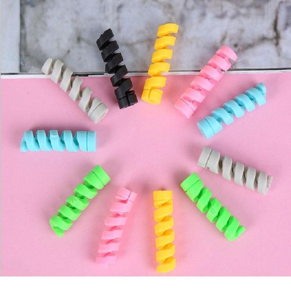 flexible spiral tube cable winder protector wire cord organizer protetor for watch iphone charging cable qylhqe
flexible spiral tube cable winder protector wire cord organizer protetor for watch iphone charging cable qylhqe