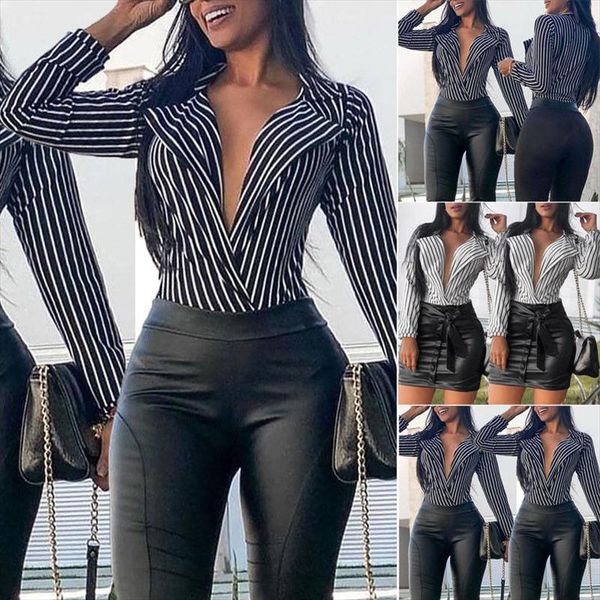 осень sexy женщин с длинным рукавом clubwear глубокий v шеи нашивки блуза женщины блузки и топы, White
осень sexy женщин с длинным рукавом clubwear глубокий v шеи нашивки блуза женщины блузки и топы, White