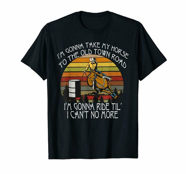 i'm gonna take my horse to the old town road lil nas x 7 black t-shirt s-3xl loose size tee shirt sport hooded sweatshirt hoodie
