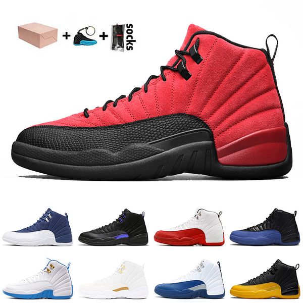new jumpman 12 12s basketball shoes flu game dark concord xiii men women university gold retro french blue trainers sneakers 40-47 with box, White;red
new jumpman 12 12s basketball shoes flu game dark concord xiii men women university gold retro french blue trainers sneakers 40-47 with box, White;red