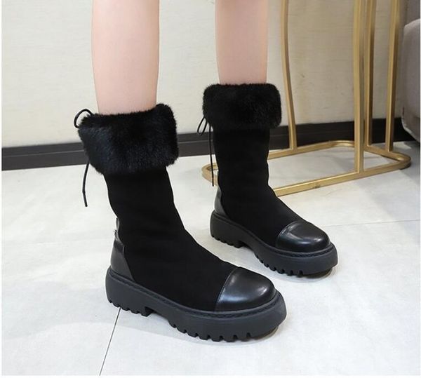 women boots platform winter shoes women snow boots platform keep warm ankle winter with thick fur heels botas mujer, Black
women boots platform winter shoes women snow boots platform keep warm ankle winter with thick fur heels botas mujer, Black