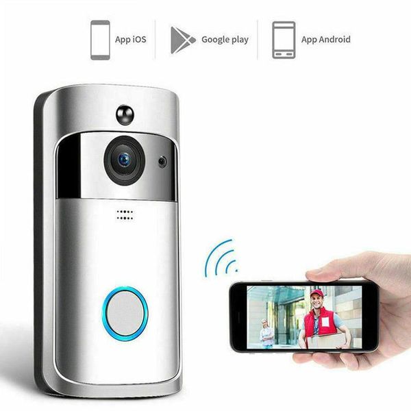 wifi doorbell smart ip video intercom intrusion alarm system night vision rainproof 166 angle view ir alarm wireless security
wifi doorbell smart ip video intercom intrusion alarm system night vision rainproof 166 angle view ir alarm wireless security