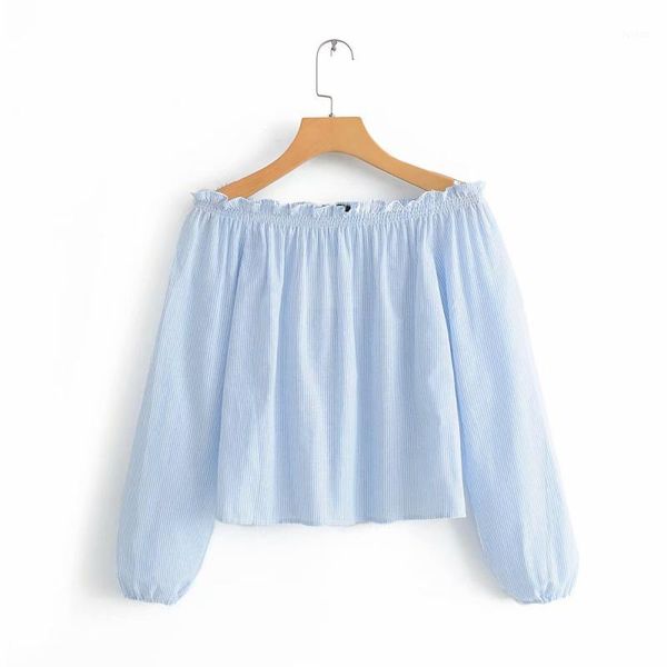 casual light blue women short slash neck blouses ladies holiday outwear feminine blusa streetwear chemise femme1, White
casual light blue women short slash neck blouses ladies holiday outwear feminine blusa streetwear chemise femme1, White