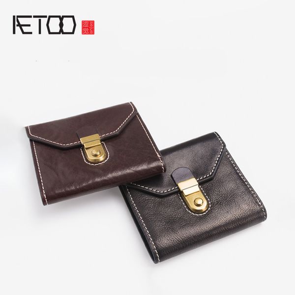hbp aetoo women's handmade retro short card bag, head leather personality wallet, made of old locomotive wallet, Red;black
hbp aetoo women's handmade retro short card bag, head leather personality wallet, made of old locomotive wallet, Red;black