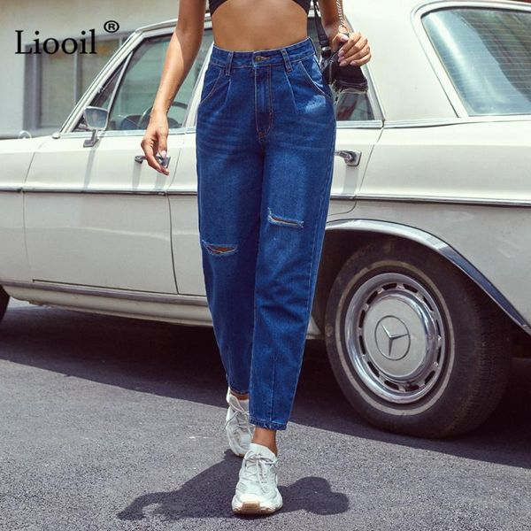 women's jeans casual hole women 2021 autumn high waisted with zipper button pockets female straight leg blue vintage denim trousers
women's jeans casual hole women 2021 autumn high waisted with zipper button pockets female straight leg blue vintage denim trousers