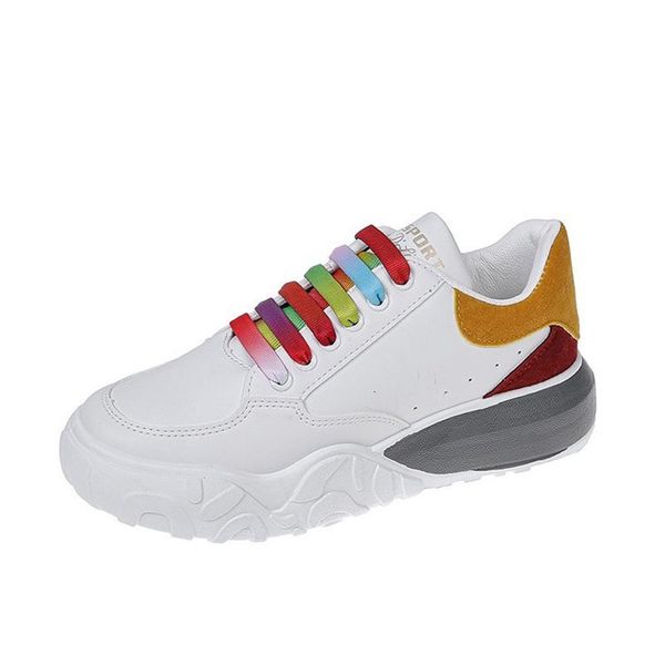 2021 new ale thick father fashionable women's colored lace up to vulcan breathable female trainers shoes xfri, Black;white
2021 new ale thick father fashionable women's colored lace up to vulcan breathable female trainers shoes xfri, Black;white