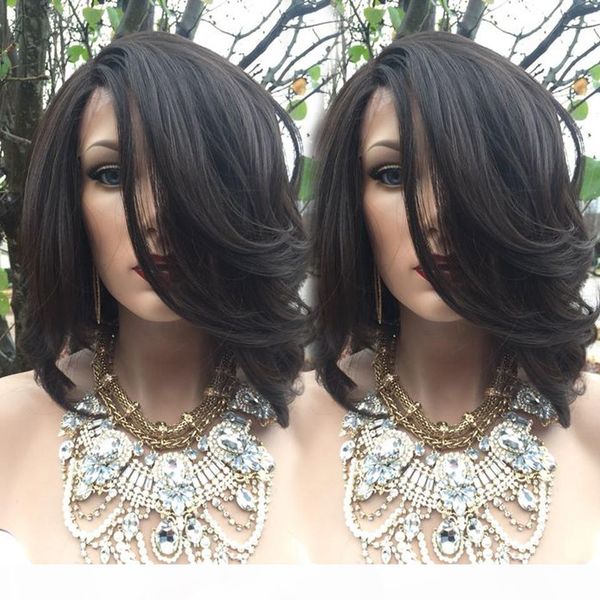 8a short bob human hair bob cut wigs with side bangs virgin brazilian human hair left opening 1*3 for black women
8a short bob human hair bob cut wigs with side bangs virgin brazilian human hair left opening 1*3 for black women