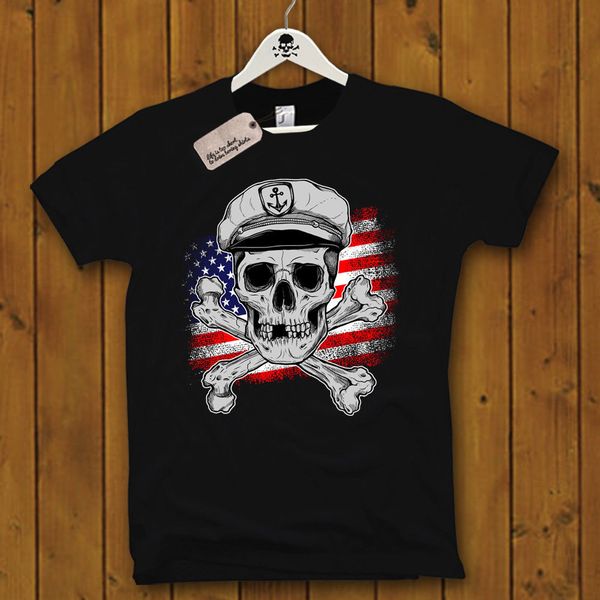fashion t-shirt - captain skull - sailor american flag pirat kapitan totenkopf s-xxl t-shirt sport hooded sweatshirt hoodie
fashion t-shirt - captain skull - sailor american flag pirat kapitan totenkopf s-xxl t-shirt sport hooded sweatshirt hoodie